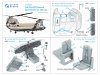Quinta Studio QD48465 CH-47D 3D-Printed coloured Interior on decal paper (HobbyBoss) 1/48